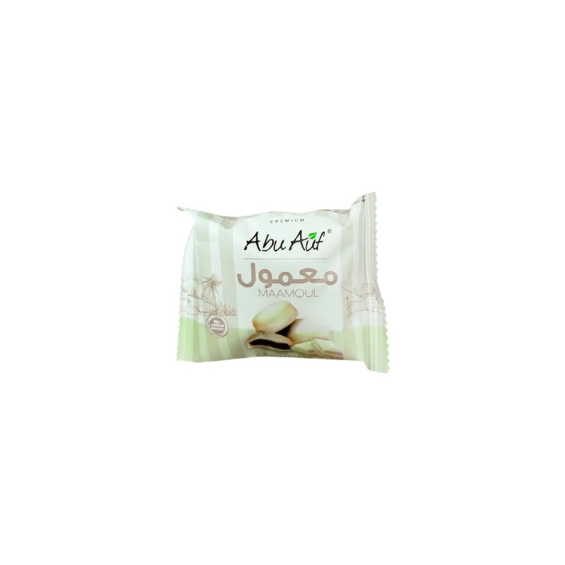 ابو عوف معمول شوكولاتة بيضاء -1 قطعة