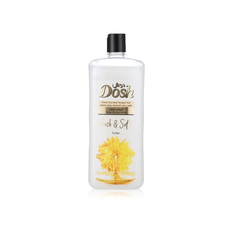 شاور جل معطر ومنعش للجسم كريمي مرطب من دوش-1 لتر