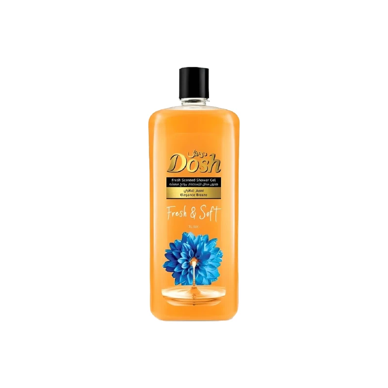 شاور جل معطر ومنعش للجسم برائحة نسيم عطري من دوش-1 لتر
