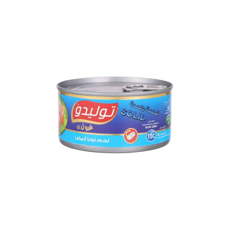 توليدو تونة جولدن قطعة واحدة-185 جرام